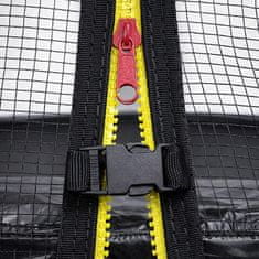Aga Sport Pro Trampolin 305 cm Crna + zaštitna mreža + ljestve