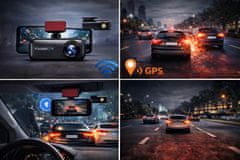 Farrot Car camera V26C 4K Dual (front + rear) GPS WiFi ADAS parking mode HDR G-sensor USB-C p