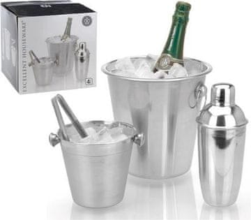EXCELLENT Barski set (KO-A12401030) nehrđajući čelik 4 kom