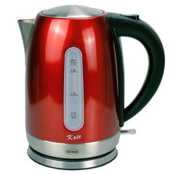 BRAVO Električno kuhalo za vodu B-4812 KATE red