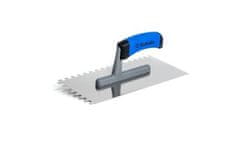Kubala Lopatica Stainless steel trowel, 8 mm tooth, 270 x 130 mm, rubber handle