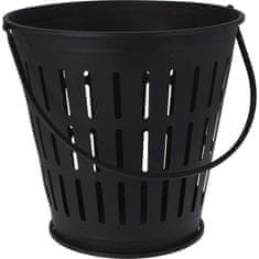 Ambiance Zapalit će vatru. KO-FB8201200 Metalna ložišna jama/košara za drva s ručkom