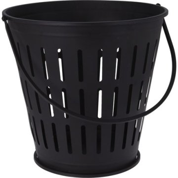 Ambiance Zapalit će vatru. KO-FB8201200 Metalna ložišna jama/košara za drva s ručkom