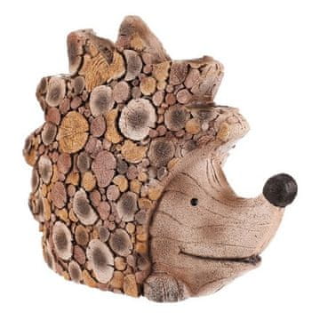 Autronic Figurica Jež od magnezija, dekor drveta (MT789)