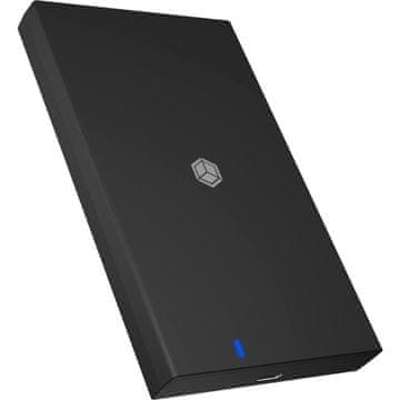 IcyBox IB-200T-C3 vanjsko kućište za HDD/SDD, 6,35 cm (2,5), USB-C 3.2, crno (IB-200T-C3)