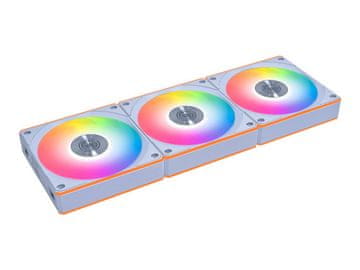 Lian Li Ventilator za kućište Lian Li UNI FAN CL Wireless 120 ARGB PWM 120mm, 3 Pack + kontroler, bijeli