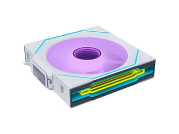 Lian Li Ventilator za kućište Lian Li UNI FAN SL-INF Wireless 120 Reverse Blade ARGB PWM 120mm, bijeli