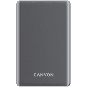 Canyon OnPower 510 slim Magnetic 10.000 mAh PD20W power bank – tamnosiva