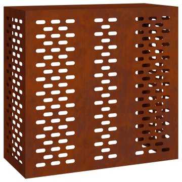 Vidaxl Pokrov za klima uređaj Rđa 110 x 50 x 105 cm