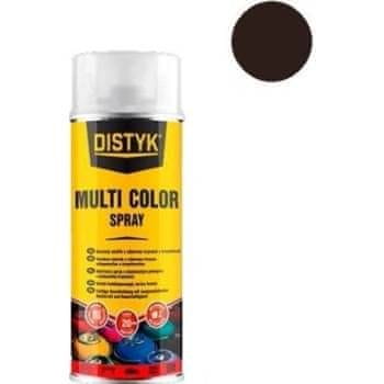 DISTYK MULTI COLOR SPREJ RAL 8017 ČOKOLADNO SMEĐA 400 ml, 12 komada