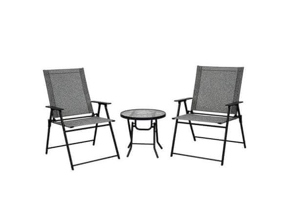 Trodijelni metalni set Snap Rest