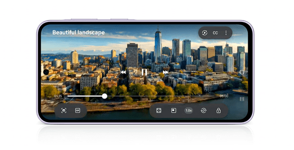 17,02 cm Super AMOLED Plus zaslon