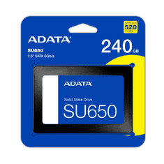 AData SU650 SSD memorija, 240GB, SATA 3 (ASU650SS-240GT-R)