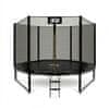 Aga Sport Pro Trampolin 305 cm Crna + zaštitna mreža + ljestve