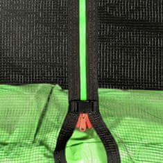 Aga Sport Pro Trampolin 305 cm Svijetlo zelena + zaštitna mreža + ljestve