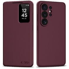Tech-protect Smart Wallet knjižna futrola za Samsung Galaxy S26 Ultra, bordo