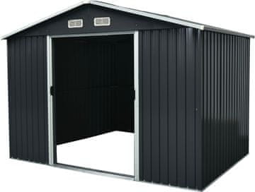 Fieldmann FZDO 1007 vrtna kućica, 226 × 291 × 214 cm, crna (50007703)