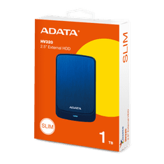 AData HV320 vanjski tvrdi disk, HDD, 1 TB, plavi (AHV320-1TU31-CBL)