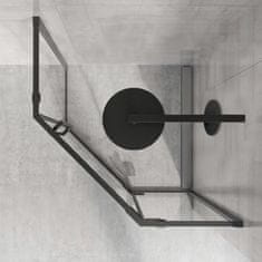 REA Tuš kabina Rea DIAMOND 80x80 Crni MAT