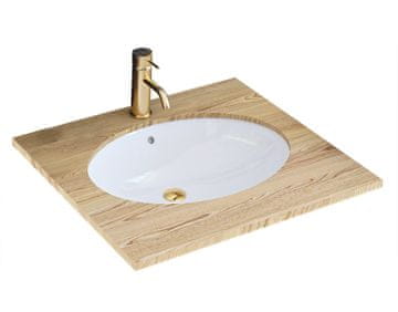 REA Ugradbeni umivaonik Rea Nel White