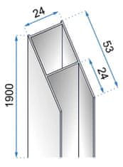 REA Produžni profil za Molière kabine i vrata