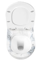 REA Zidna WC školjka Carlos Slim Rimless Granit Matt