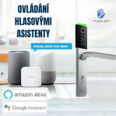 BOT Pametna kvaka TTLock HM1 crno-srebrna 92 mm