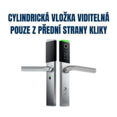 BOT Pametna kvaka TTLock HM1 crno-srebrna 92 mm