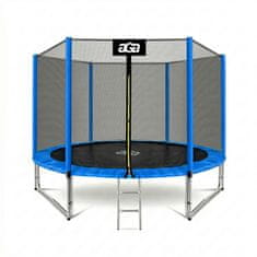 Aga Sport Pro Trampolin 305 cm Plava + zaštitna mreža + ljestve