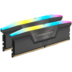 Corsair Vengeance RGB Grey RAM memorija, 16 GB, 6000 MHz, DDR5 (CMH16GX5M2E6000Z36)