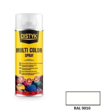 DISTYK MULTI COLOR SPREJ RAL 9010 BIJELA MAT 400 ml, 12 komada
