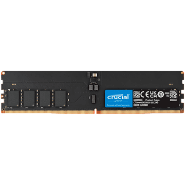 Crucial RAM memorija, 16 GB, 6400 MHz, DDR5 CUDIMM (CT16G64C52CU5)