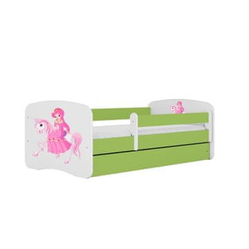 Furnitura DJEČJI KREVET DREAMY PRINCEZA NA KONJU (VIŠE BOJA I DIMENZIJA)