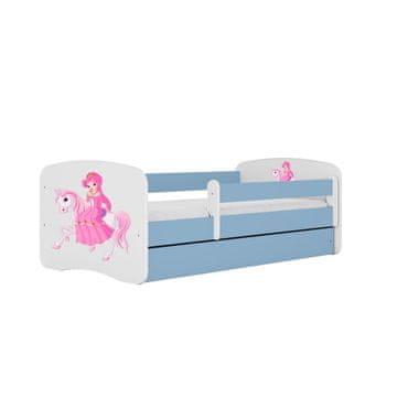 Furnitura DJEČJI KREVET DREAMY PRINCEZA NA KONJU (VIŠE BOJA I DIMENZIJA)