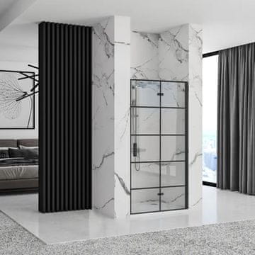 REA Rea Molier Crna tuš vrata 90 + profil