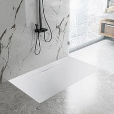 REA Bazalt Long White 90x120 tuš kada