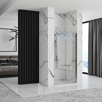 REA Rea Molier Chrome tuš vrata + profil 80