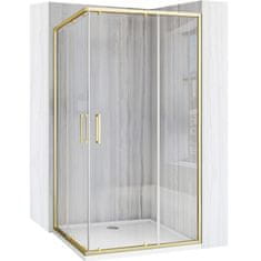 REA Tuš kabina Rea City 80x100 Brush Gold