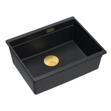 QUADRON granitni sudoper Logan 100 Black