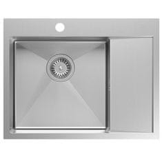 QUADRON Čelični sudoper RUSSEL 116 BRUSH NICKEL