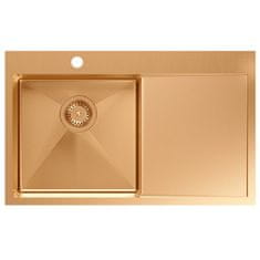 QUADRON Čelični sudoper RUSSEL 111 Copper