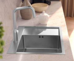 QUADRON Čelični sudoper RUSSEL 116 BRUSH NICKEL