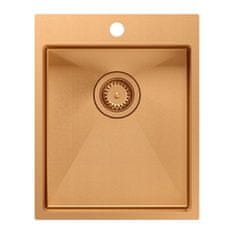 QUADRON Čelični sudoper RUSSEL 90 COPPER