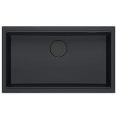 QUADRON granitni sudoper Logan 110 Black