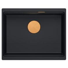 QUADRON granitni sudoper Logan 100 Black