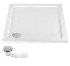 REA Tuš kabina Rea City 90x90 Nickel Brush