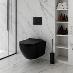 REA Viseća WC školjka Rea Carlo Mini Tornado NF BLACK MATT