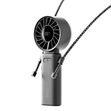 Sothing Prenosni ventilator Foldable Handheld Fan - Engine Z, 3600 mAh, crni