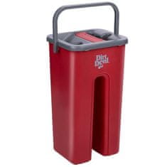 Dirt Devil komplet za čišćenje podova / površina, 4 komada, kanta od 6 l, suho / mokro čišćenje, sivo-crveni