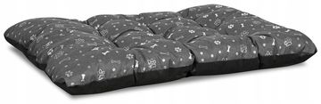 AIO FACTORY Passion postelja PRESTIGE blazina 120x80 cm vodootporna srebrna kocka